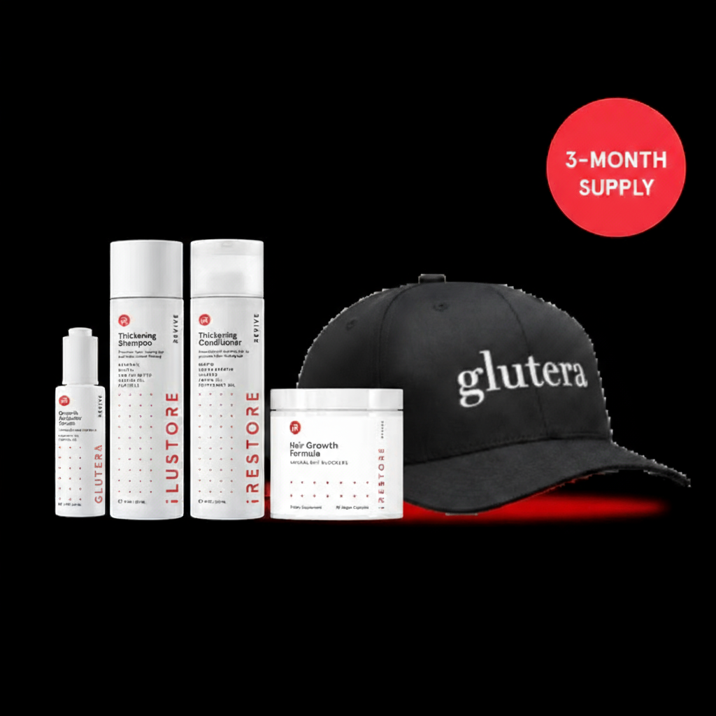 Regrow Your Hair & Restore Your Hairline in Under 30 Days with GLUTERA's Laser Cap