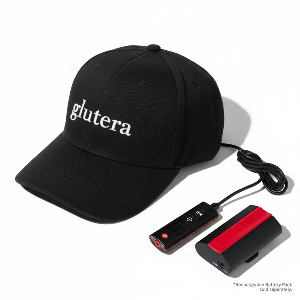 Regrow Your Hair & Restore Your Hairline in Under 30 Days with GLUTERA's Laser Cap