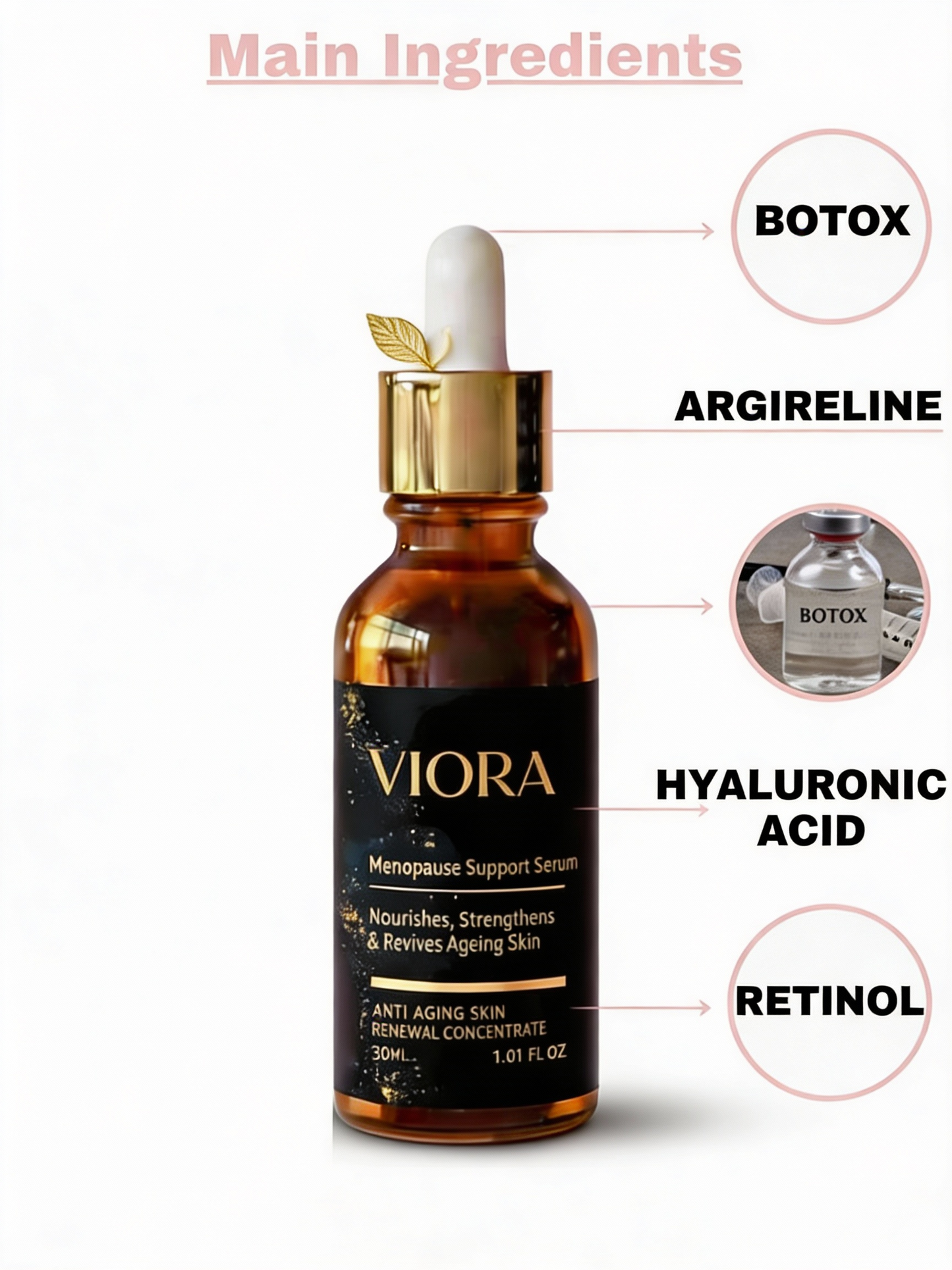 Get Rid of wrinkles,Look younger in 30 days with our Anti-aging solution